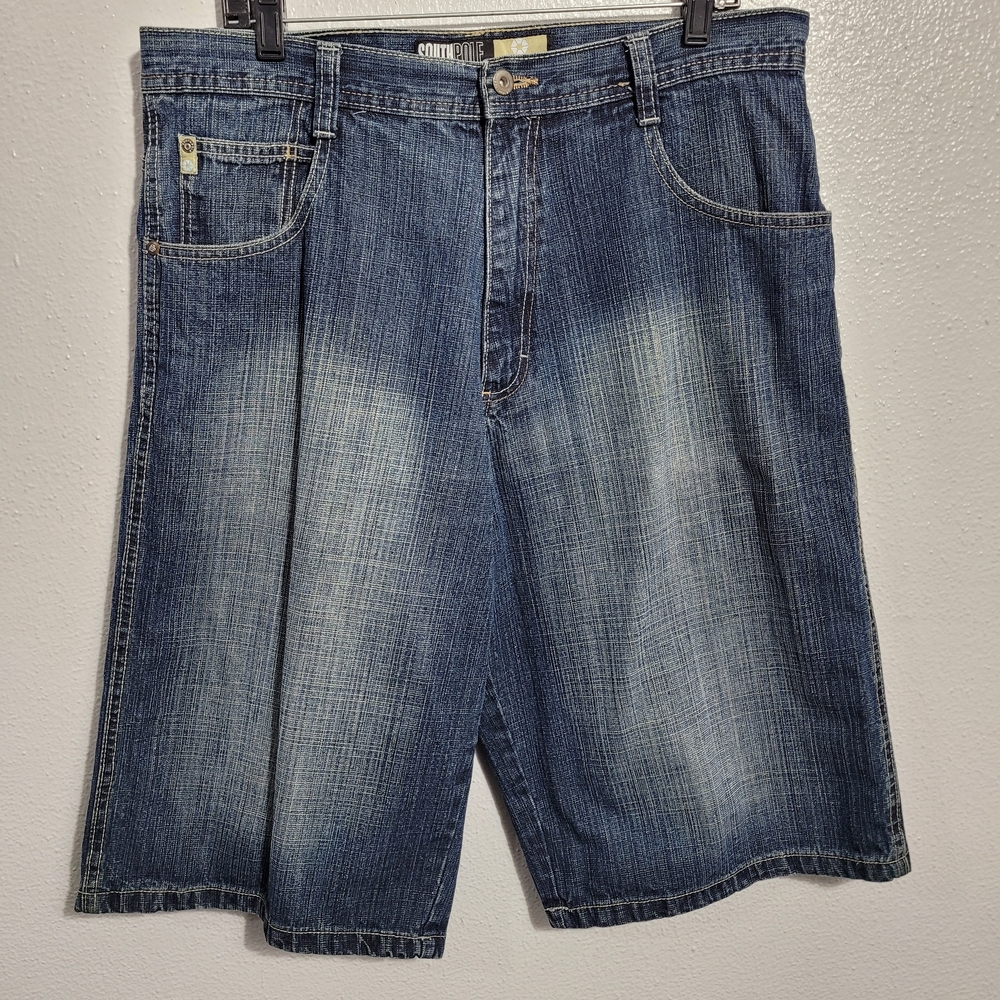 South Pole Blue Denim Jean Shorts/Jorts